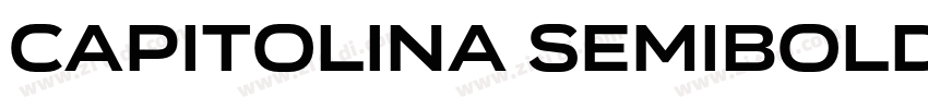 Capitolina SemiBold字体转换